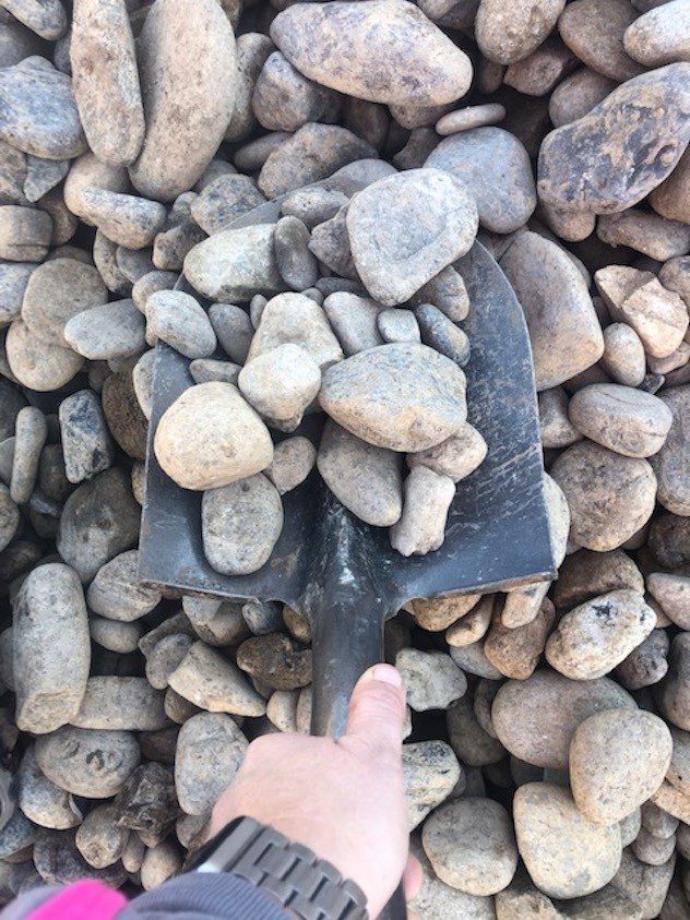 Creek Cobble – Rock, Road Base & Sand